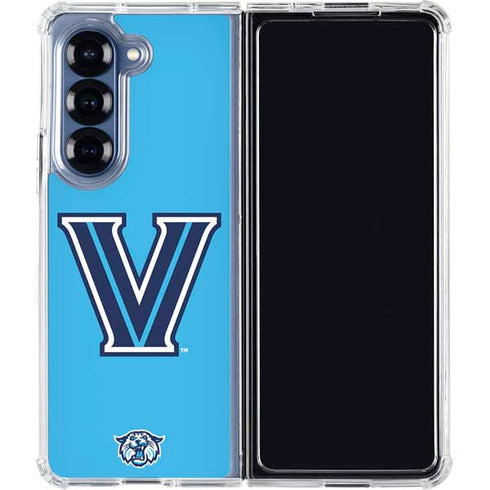 Villanova University V Wildcats Galaxy Z Fold6 Clear Case